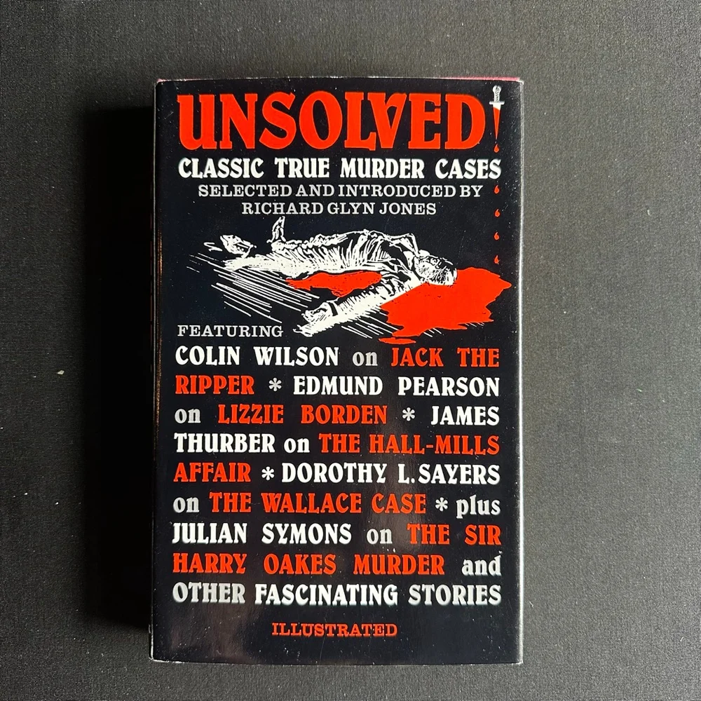 Unsolved! Classic True Murder Cases Coffee Table Book